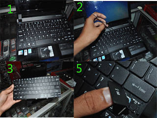Cara Memperbaiki Keyboard Laptop/Notebook Yang Tdk Berfungsi